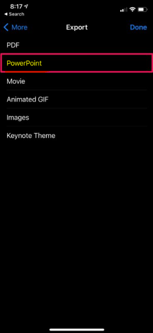 How to Convert Keynote to PowerPoint on iPhone And iPad