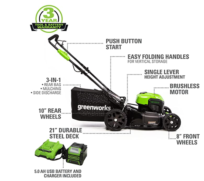 What is The best Battery Powered Lawn Mower