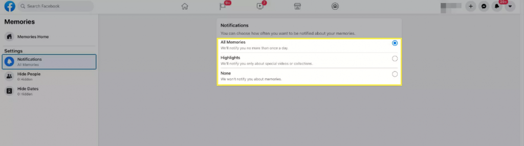 How to Turn Off Facebook Memories