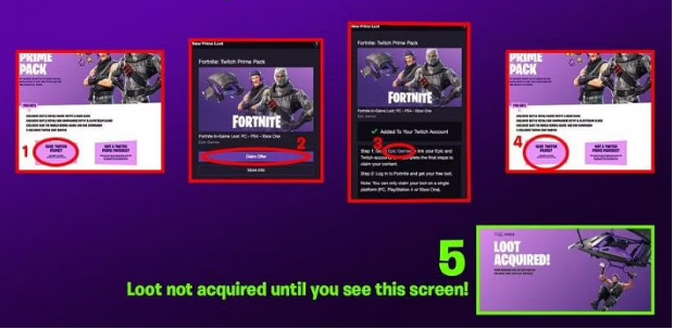 How to Link Twitch Prime to Fortnite?