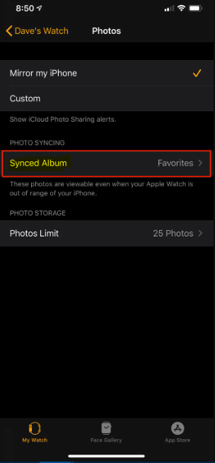 How to Sync Photos to Your Apple Watch 