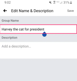 How to Change a Facebook Group's Name