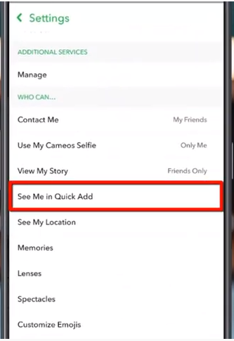 How To Remove Quick Add On Snapchat