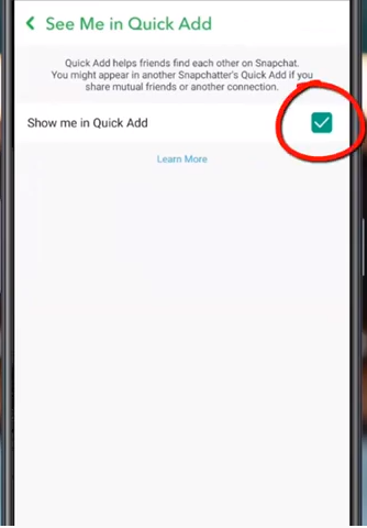 How To Remove Quick Add On Snapchat