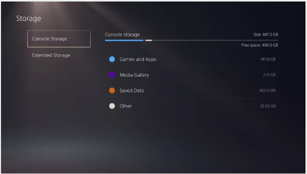 How Much Storage Does The PS5 Have?