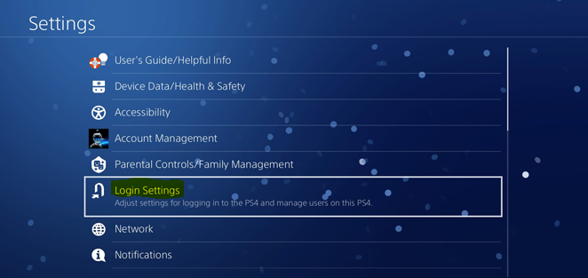 How to Put a Password on a PS4 Account