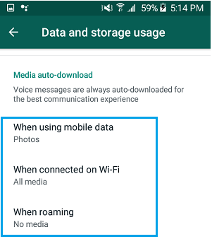 How to Prevent WhatsApp from Automatically Downloading Photos