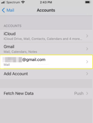 How to Remove an Email Account from an iPhone