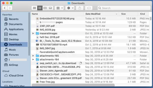 How to Find Downloads on your Mac