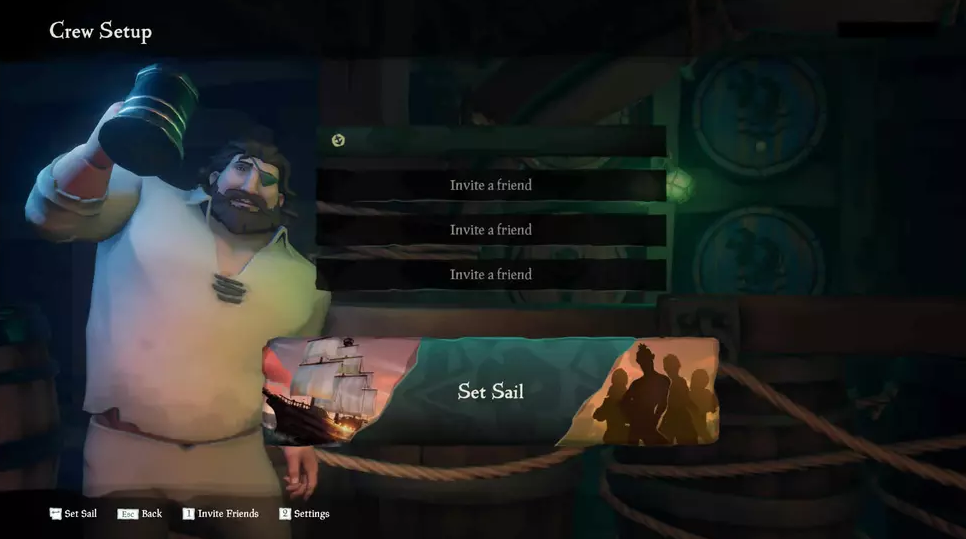 How to Add and Invite Friends in Sea of Thieves