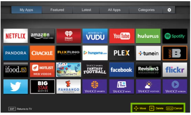 How to Delete Apps on Vizio Smart TV