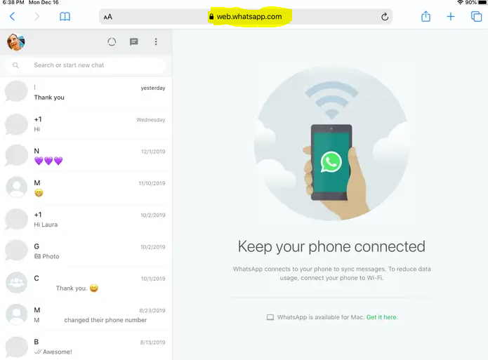 How to Use WhatsApp on iPad