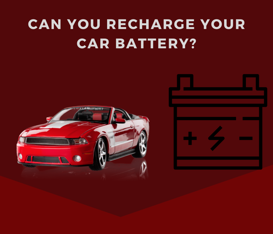 If a Car Battery Dies Can It be Recharged