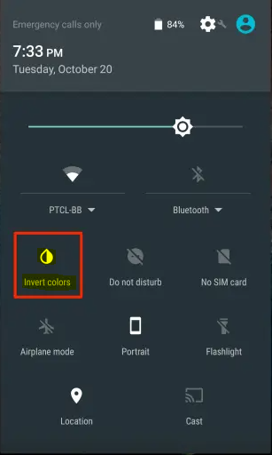 How to Invert the Colors on your Android
