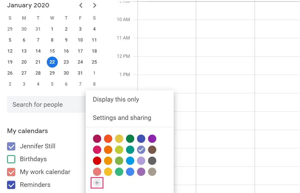 How to Change the Colors on Your Google Calendar