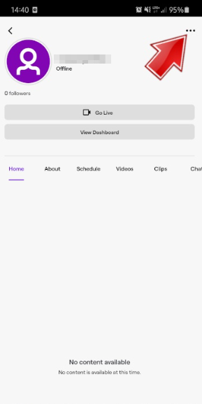 How to Log Out From Twitch on Android