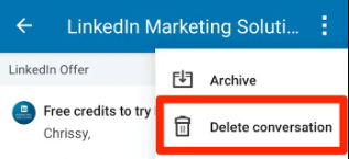 How to Delete Linkedin Messages on Desktop