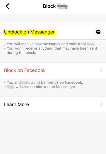 How to Unblock Someone on Facebook Messenger