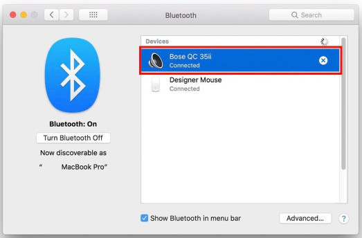 How To Connect Bose Headphone To Mac