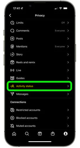 How to Hide Your Instagram Online Status