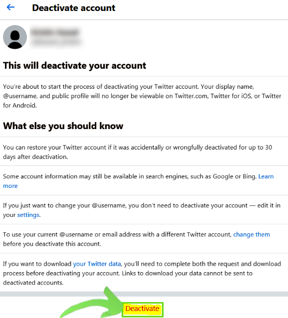 How to Delete Your Twitter Account