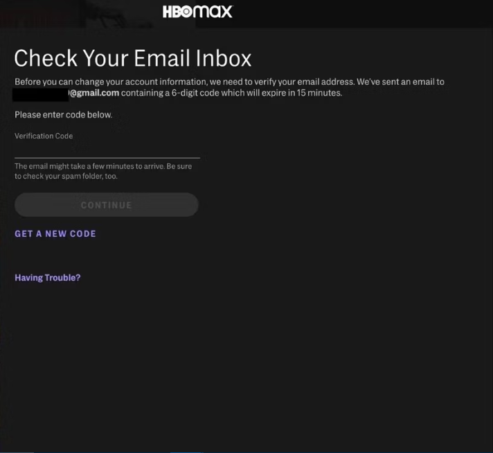 How to Change Your HBO Max Password on Desktop