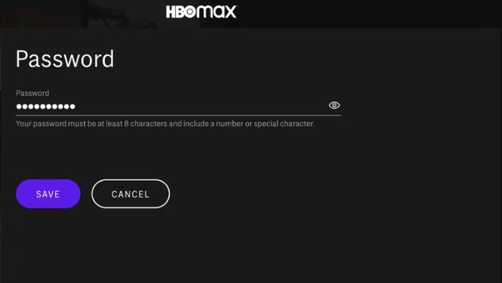 How to Change Your HBO Max Password on Desktop