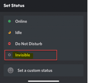 How To Appear Offline On Discord