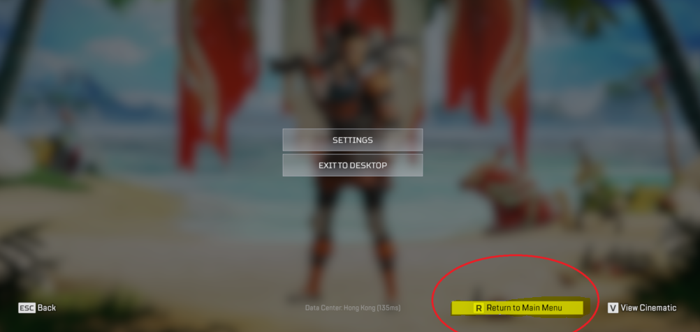 How to Change Servers in Apex Legends on PC