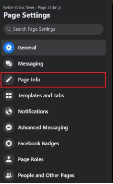 How to Change Facebook Page URL