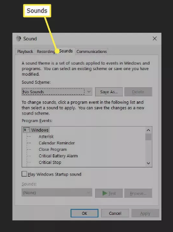 How to Set a Mouse Click Sound in Windows 10