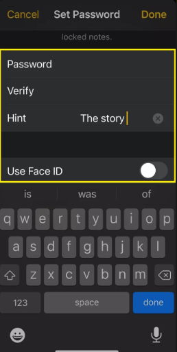 How to Lock Notes on iPhone