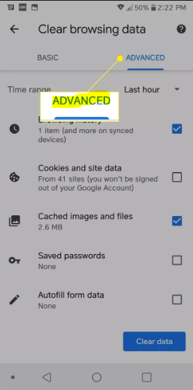 How to Delete Chrome Search History On Android