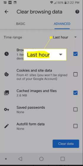 How to Delete Chrome Search History On Android