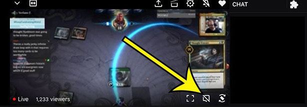 How to Hide Twitch Chat in the iPhone App