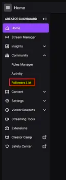 How to Check Your Twitch Followers List on Desktop