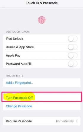 How to Remove the Password from Your iPad 
