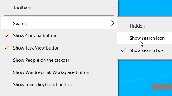 How to Hide Search Bar from Windows 10