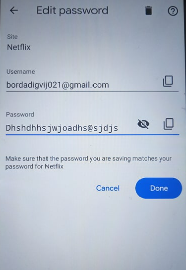 How to See Netflix Password When Logged In on Smartphones