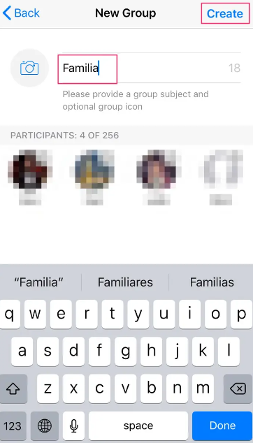 How to Create a Whatsapp Group on iPhone