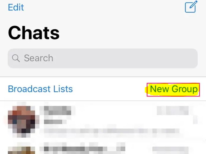 How to Create a Whatsapp Group on iPhone