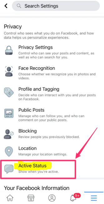 How to Turn Off Active Status In the Facebook Mobile App