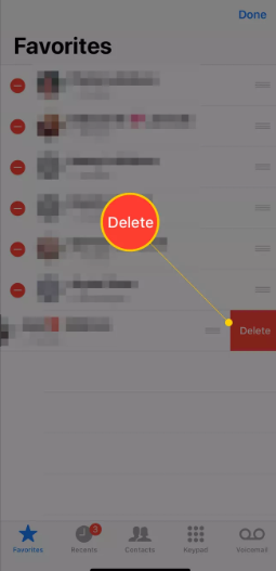 How to Delete Favorites From the iPhone
