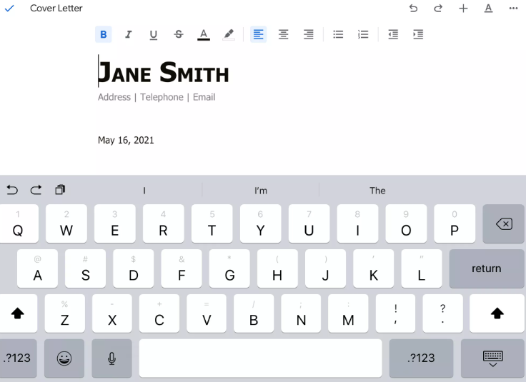 How to Edit Google Docs on an iPad