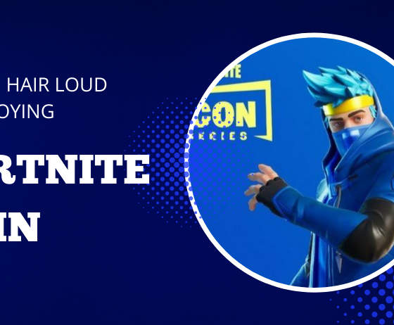 Blue Hair Loud Annoying Fortnite Skin