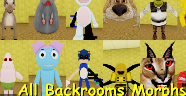 Unlock All Escape Backroom Morphs