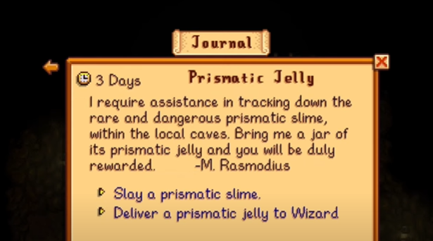 stardew valley prismatic slime not spawning