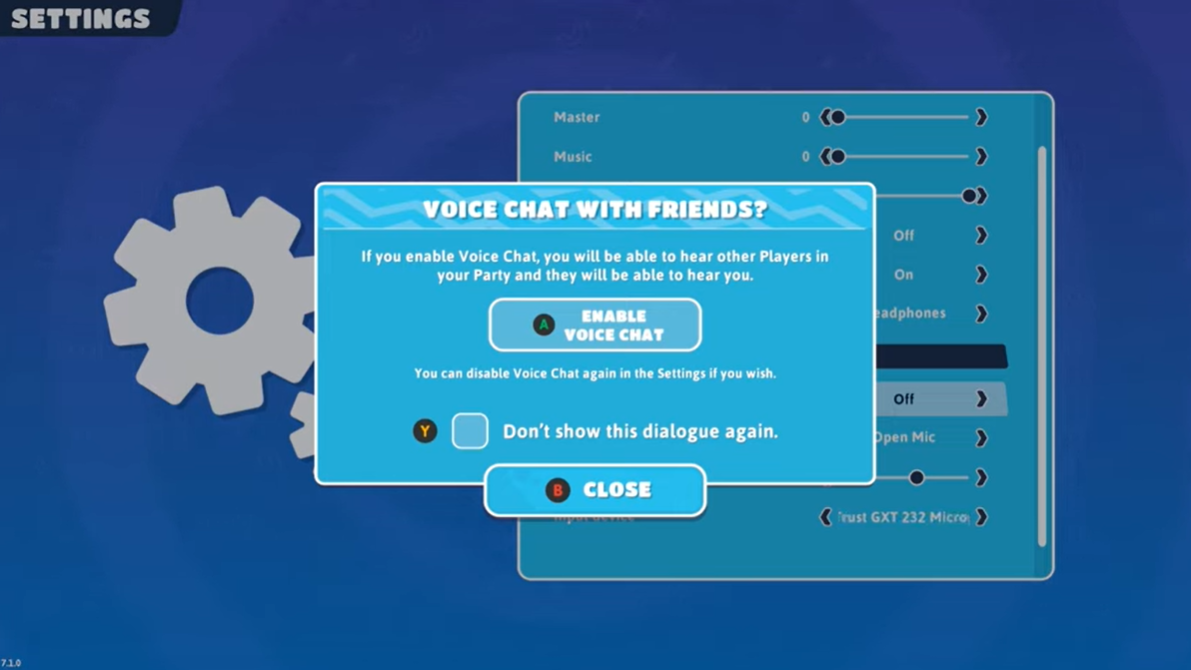 Fall Guys Voice Chat not Working
