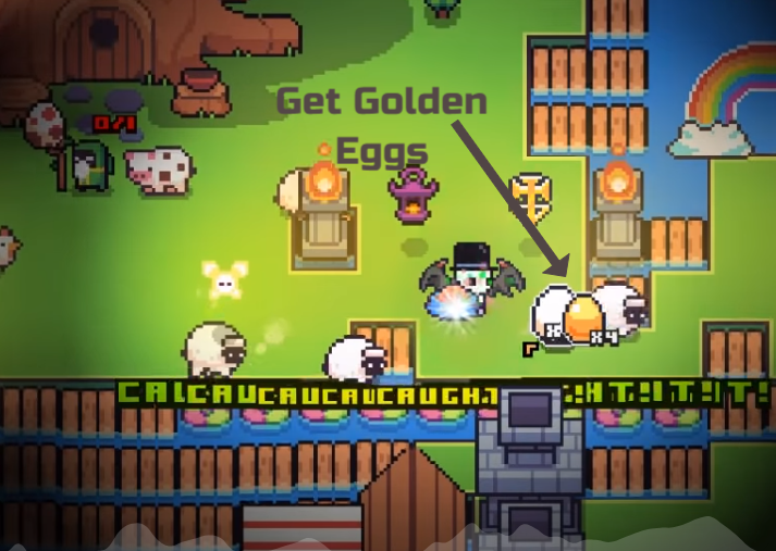 how to get a golden egg in forager