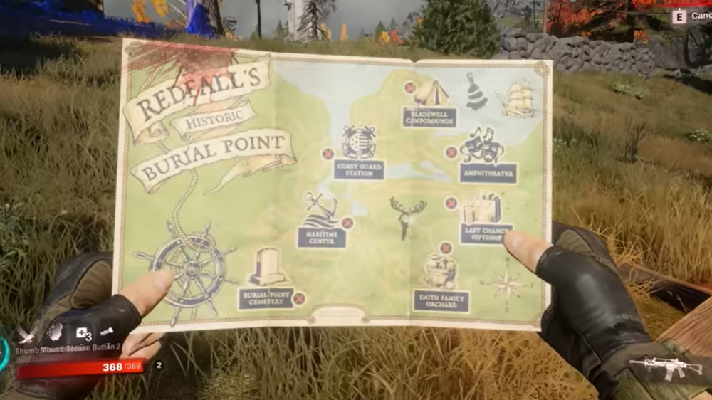 Entire Redfall Map (Commons + Burial Point) & ALL Locations : r